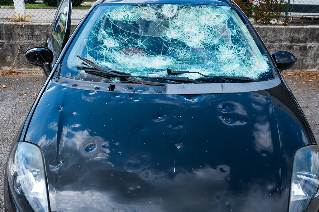 hail damage Bartelso IL